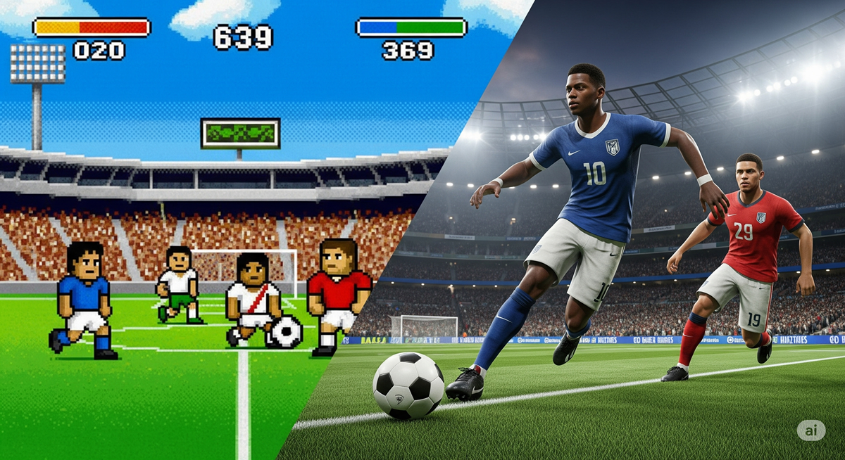 Od FIFY do eFootball Wzlot i Upadek Legendarnych Gier Piłkarskich